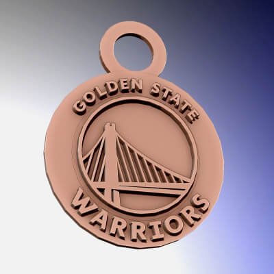 NBA Golden State Warriors Logo Printable and Renderable