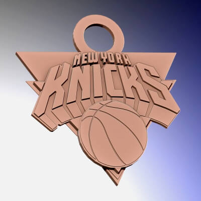 NBA New York Knicks Logo Printable and Renderable