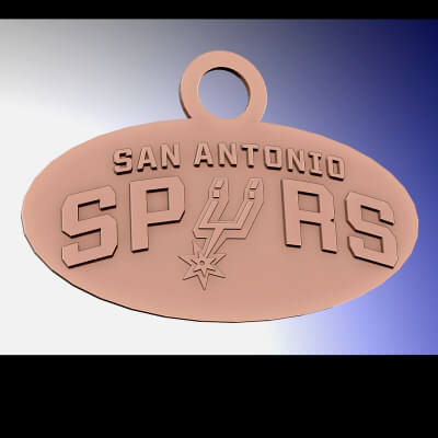 NBA San Antonio Spurs Logo Printable and Renderable