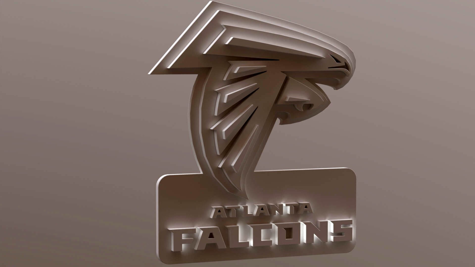 NFL All Logos Printable an Renderable - 3D Model by danyelon