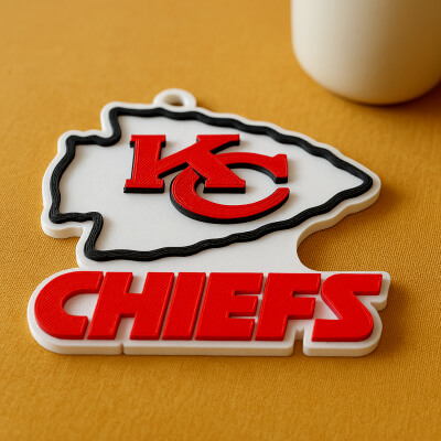 NFL Kansas City Chiefs Keychan Logo Printable