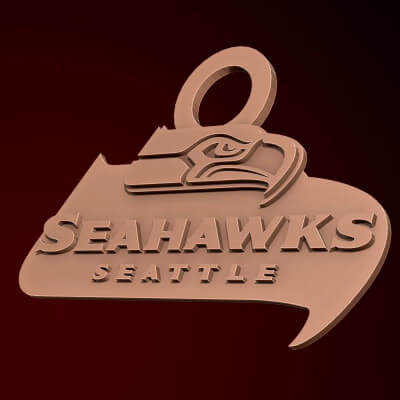 NFL Seattle Seahawks Keychan Logo Printable