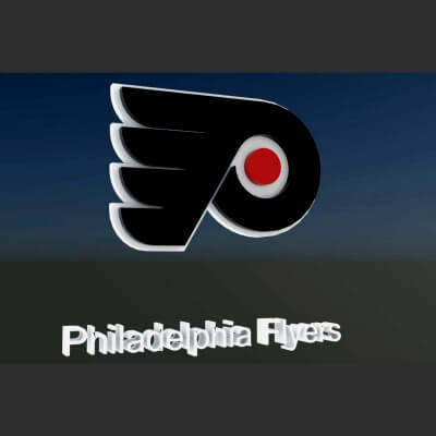 Philadelphia Flyers Logo Shield Printable and Renderable Key