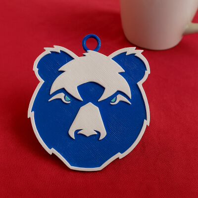 PREM Rugby Bristol Bears Keychain Badge Color Printable