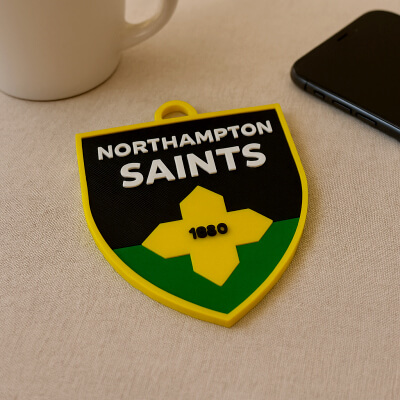 Prem Rugby Northampton Saints Keychain Badge Color Printable