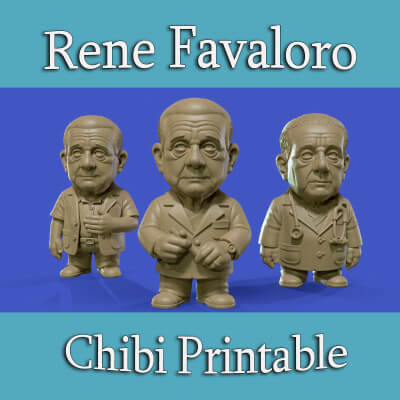 Rene Favaloro Chibi Printable