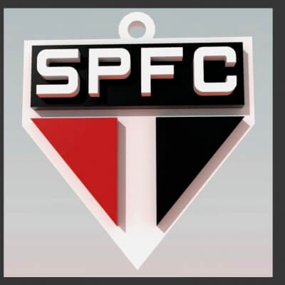 Sao Paulo Logo Printable and Renderable Logo Shields Keychan