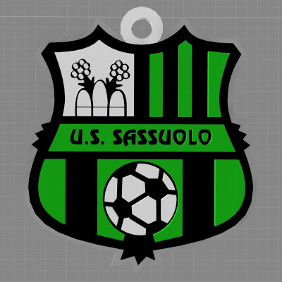 Sassuolo Keychan Logo Printable and Renderable