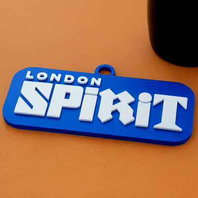 The Hundred London Spirit Keychain Badge Color Printable