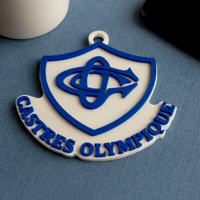 Top 14 Castres Olympique Keychain Badge Color Printable