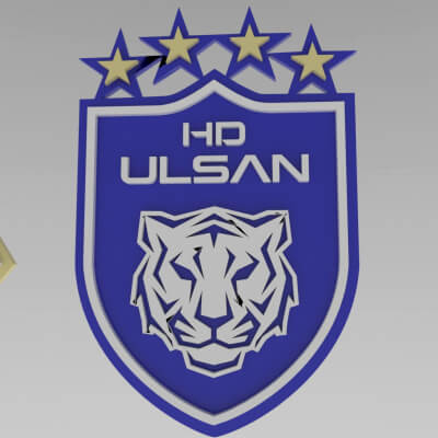 Ulsan HD Logo Printable and Renderable