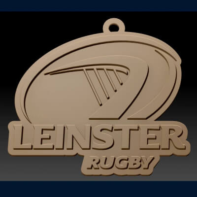 URC Leinster &ndash Color Printable Keychain
