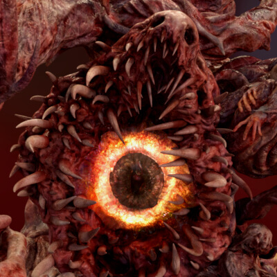 Wallmeat Creature