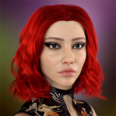 Danica Hair for G8/G9 Daz