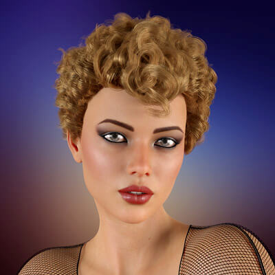 Frankie Hair for G8/G9 Daz