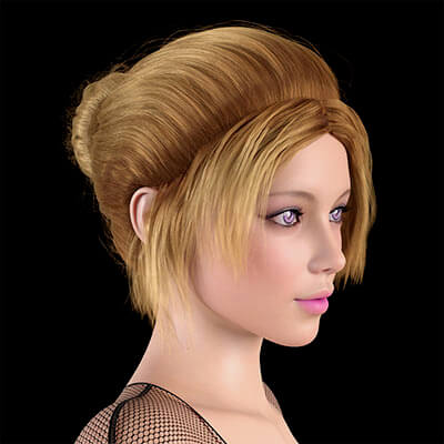Laleh Hair for G8/G9 Daz