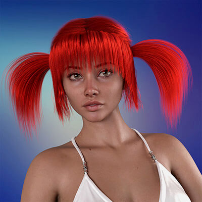 Mikki Hair for G8/G9 DAZ