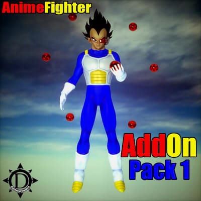 Anime Fighter Add-On Pack 1