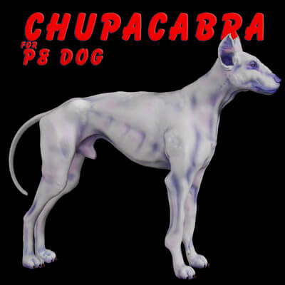 Chupacabra for Poser 8 Dog