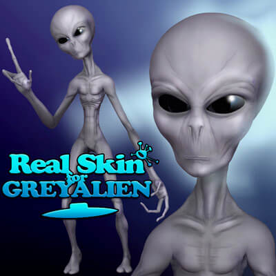 Real Skin for GreyAlien