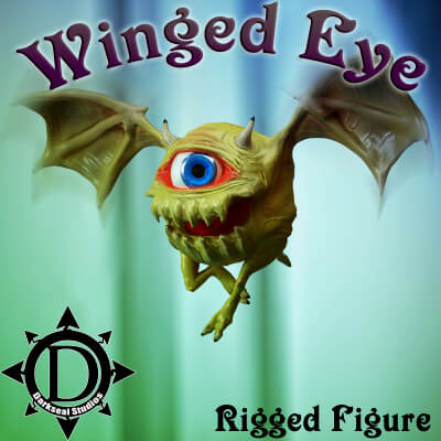 Winged Eye Flying Creature