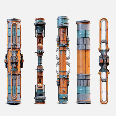 Sci-Fi Pillar