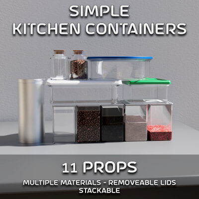 Simple Kitchen Containers
