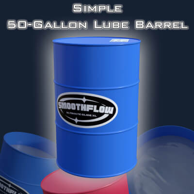 Simple 50-Gallon Lube Barrel