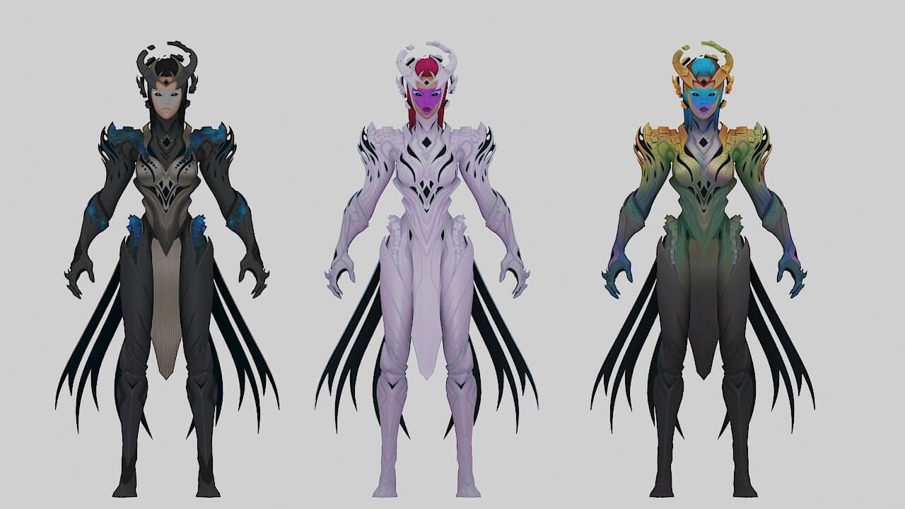 The Cube Queen 3D Model by davedtaylor