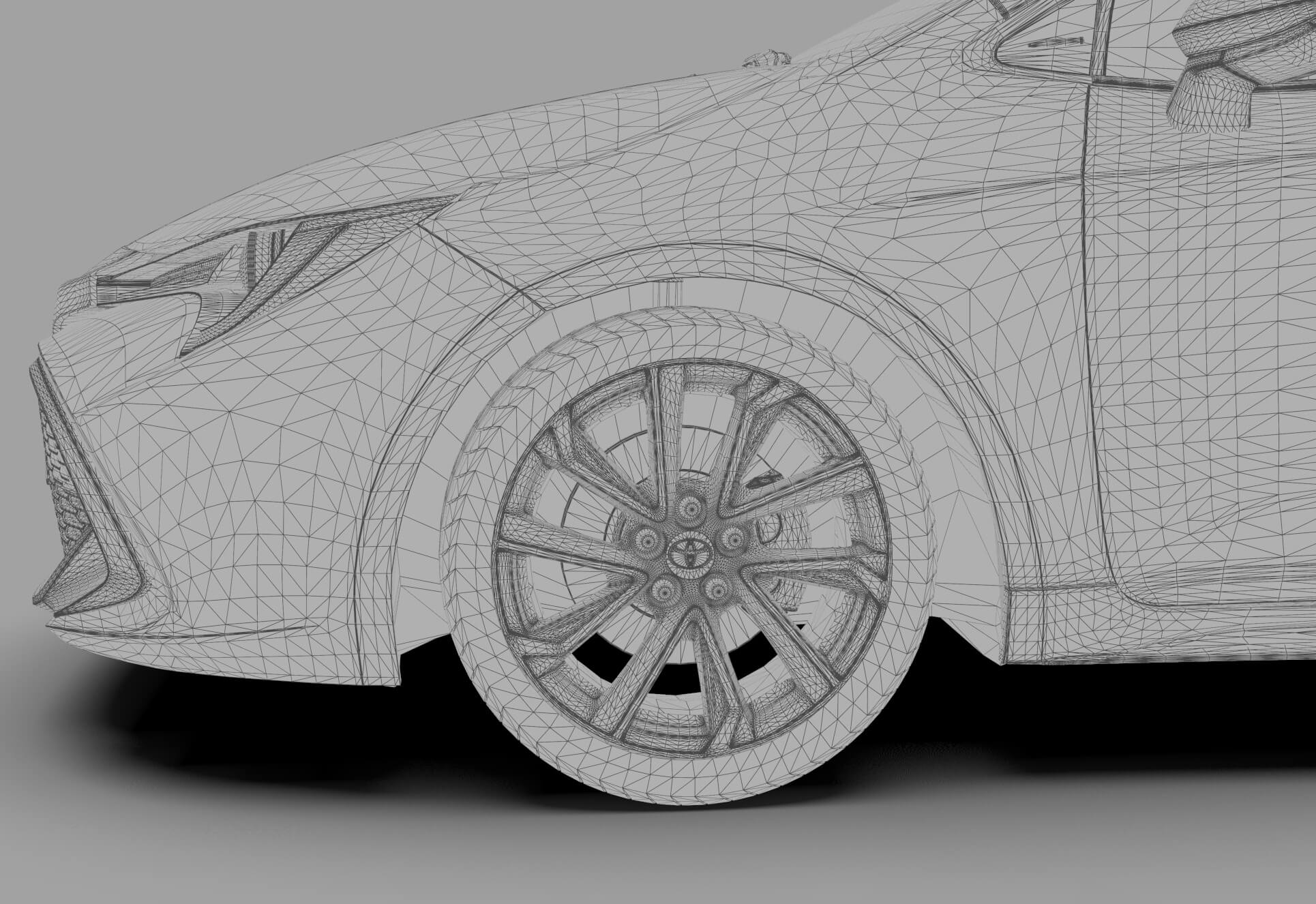 Toyota Auris Corolla Hatchback 2020 HQ Interior - 3D Model by davidson