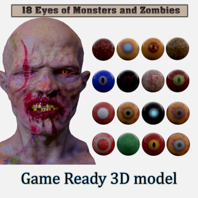 18 Eyes of Monsters and Zombies