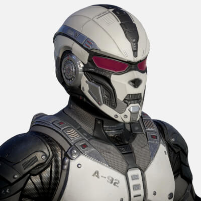 Sci-Fi Military Armor Pack 05 by Davlet