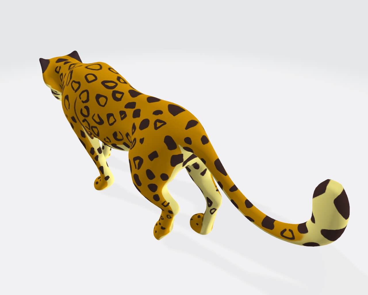 Jaguar Animal 3D Print Model by dawnhurt