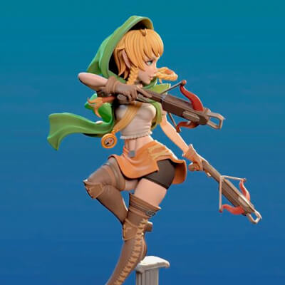 Linkle Hyrule Warriors Sculptures