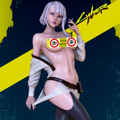 Lucy Cyberpunk Edge Runners NSFW Figure