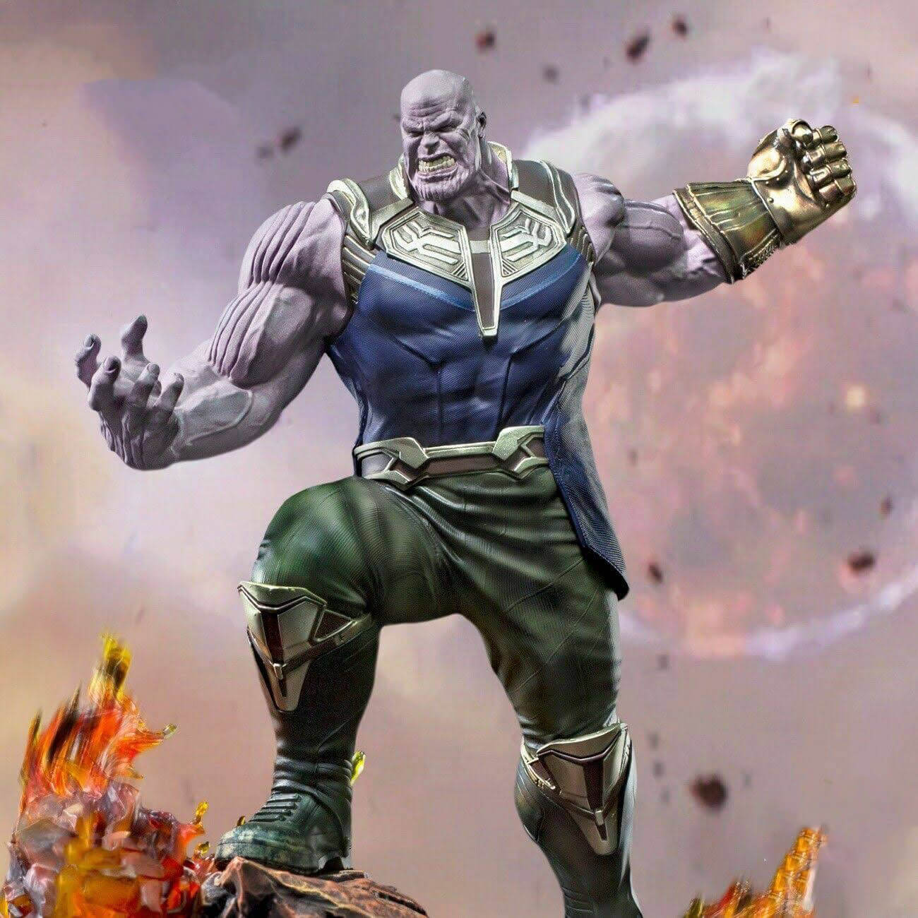 Thanos Endgame Figurines - 3D Model by dawnhurt
