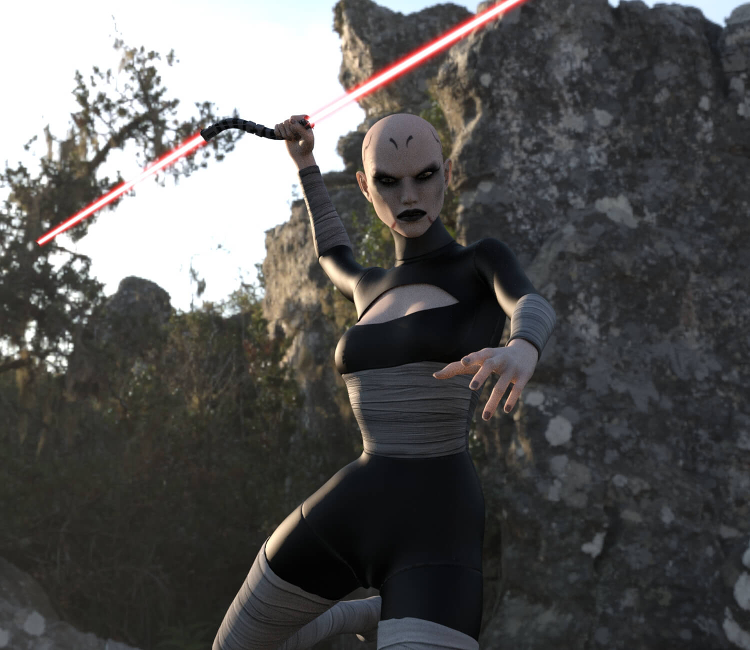 Ahsoka Tano X Asajj Ventress