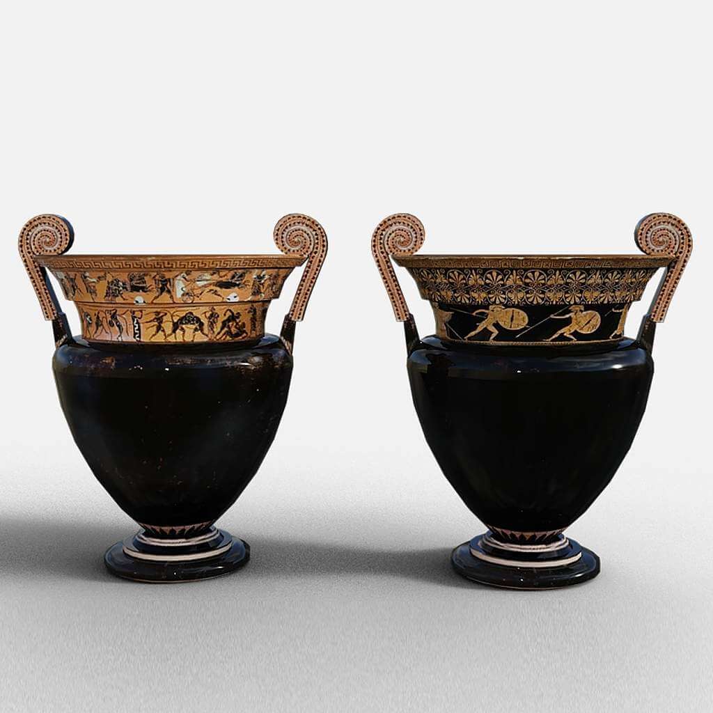 Greek Vase Free 3D Model by dazinbane
