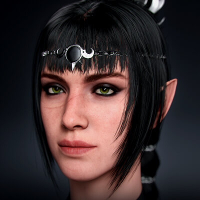 DW Shadowheart for Genesis 9 by DazWiz