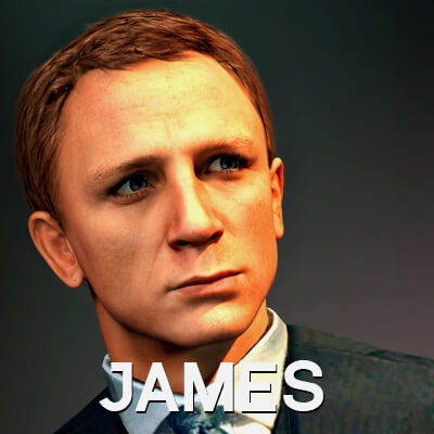 007 James Bond - Daniel Craig DAZ Genesis 9 Combo