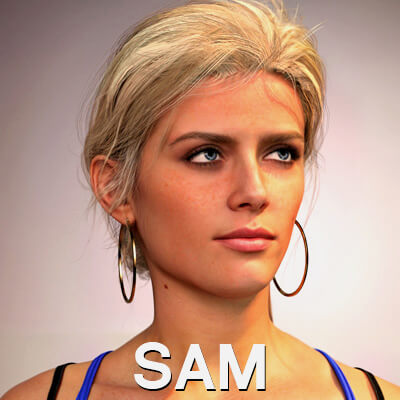 Battleship Sam Brooklyn Decker DAZ Genesis 9 Female