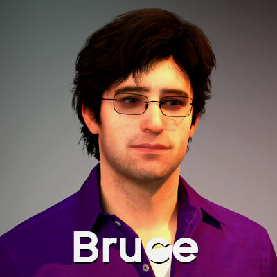 Bruce Banner Marvels Avengers DAZ G8M