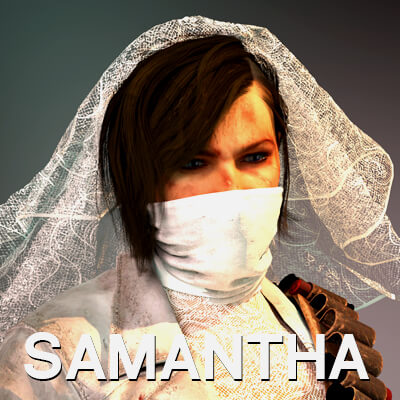 Call of Duty Cold War Samantha DAZ Genesis 8 Female