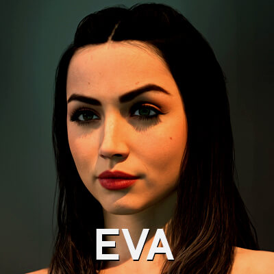 Ballerina - Eve Macarro Ana De Armas DAZ Genesis 9 by DazWraps