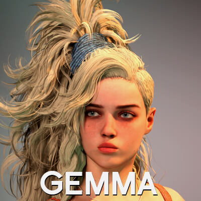 Monster Hunter Gemma Daz Genesis 9 Female