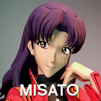 Neon Genesis Evangelion - Misato Katsuragi &ndash DAZ G9F