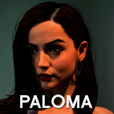 No Time to Die - Paloma Ana de Armas DAZ Genesis 9 Female by DazWraps