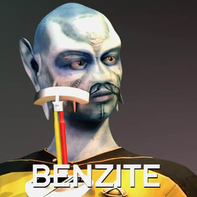 Star Trek The Next Generation Benzite Alien G8F