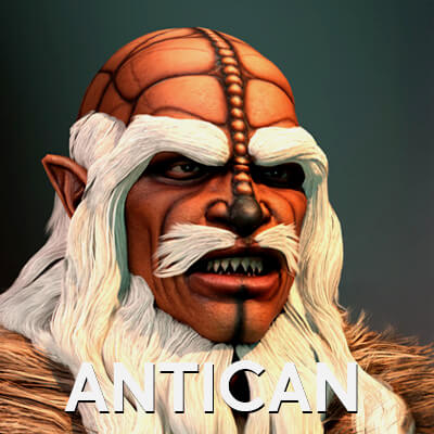 Star Trek TNG Antican Alien Genesis 9