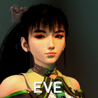 Stellar Blade - Eve - Daz Genesis 9 Female